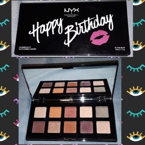 NYX Makeup - NYX "happy birthday" eyeshadow palette NYX Makeup - NYX "happy birthday" eyeshadow palette